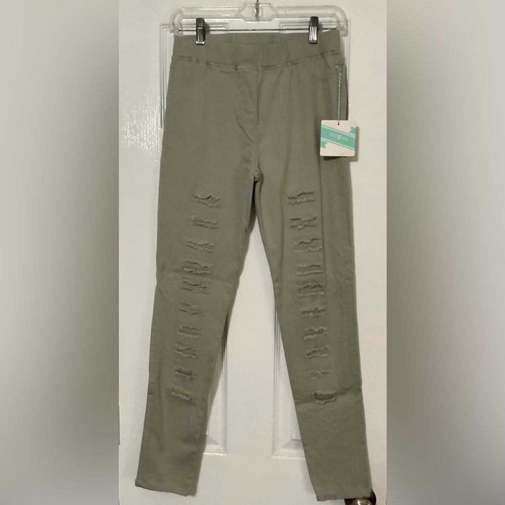 Umgee Sage Green Casual leggings